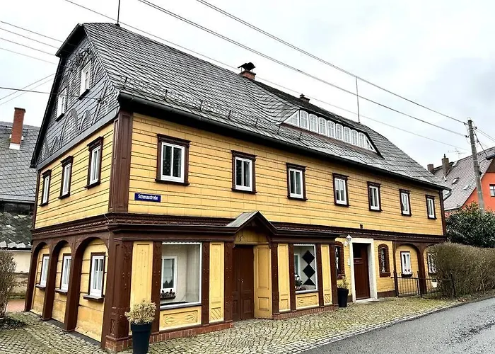Rustikales Studio-Apartment Blockstube Im Haus Selma