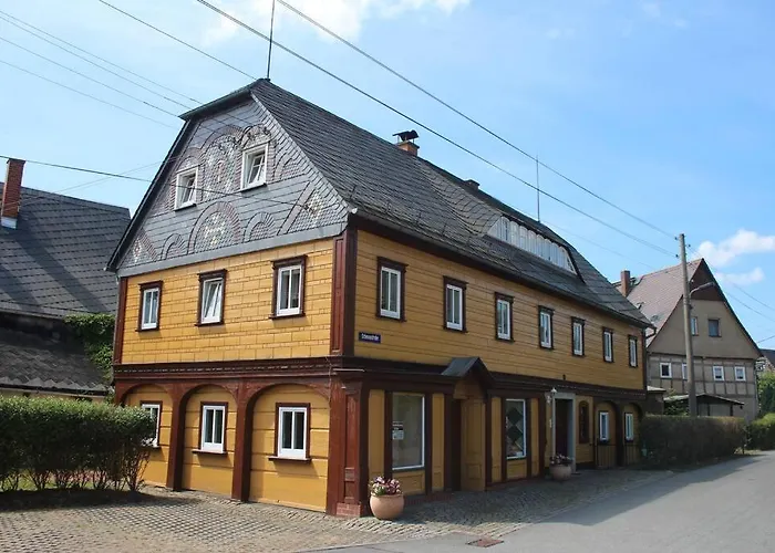 Rustikales Studio-Apartment Blockstube Im Haus Selma