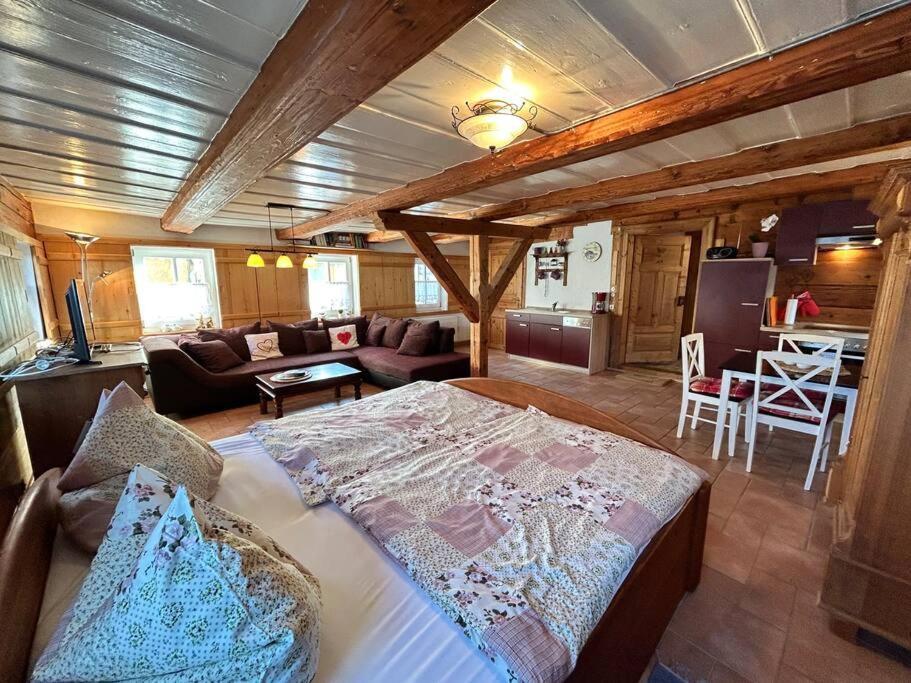 Rustikales Studio-apartment Blockstube Im Haus Selma * Grossschoenau