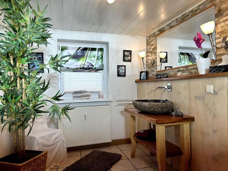 Rustikales Studio-apartment Blockstube Im Haus Selma Grossschoenau